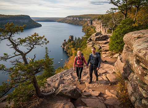 Devil’s Lake East Bluff Trail